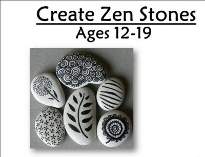 Zen Stones Sharpie Craft for Teens!