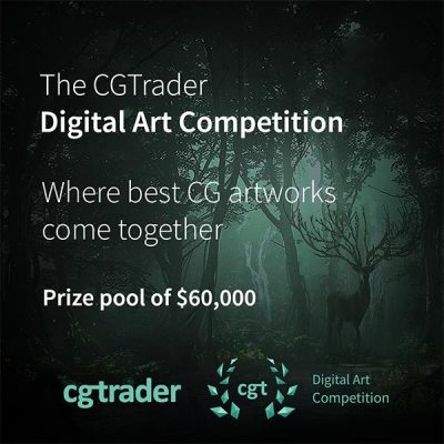CGTrader’s Digital Art competition 2018