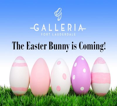 Easter Bunny Hops Into The Galleria At Fort Lauderdale’s Spring Garden