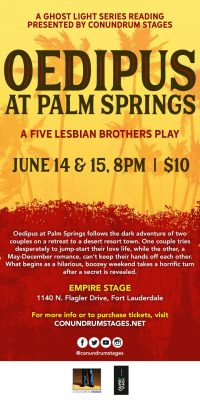 Ghost Light Series - Oedipus at Palm Springs
