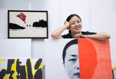 Xu De Qi, Zhang Hong Mei, and Yifei Zhou Artist Reception • Coral Springs Museum of Art