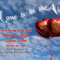 Love Is In The Air! Art Exhibition Feb. 5-29, 2020
