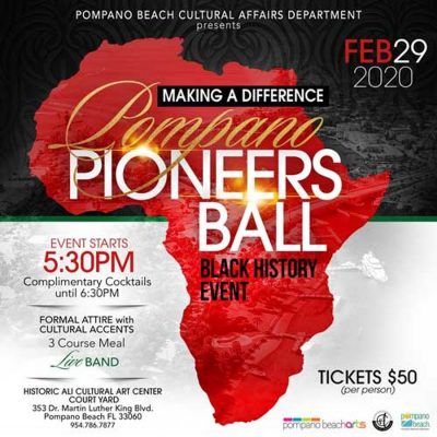 Black History Pompano Pioneers Banquet