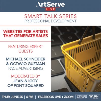 Smart Talk Series: Websites for Artists that Generate Sales
