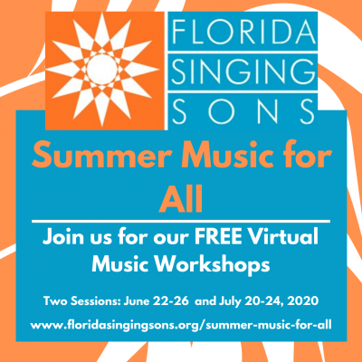 Florida Singing Sons' "Summer Music For All"