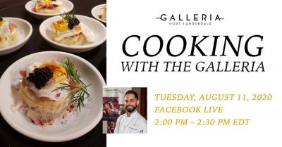 Chef Elvis Bravo’s Next Free Cooking With The Galleria