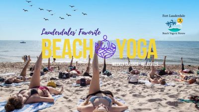 Saturday Beach Yoga- Ft Lauderdale Beach