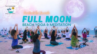 Full Moon Beach Yoga- Ft Lauderdale