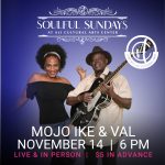 Soulful Sundays featuring The Mojo Ike & Val Woods Band