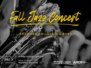Broward College Big Band Fall Jazz Concert
