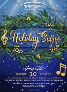 Holiday Soirée: A Festive Evening of Music, Merriment and More!