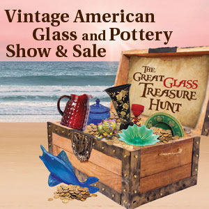 Vintage American Glass and Pottery Show & Sale...