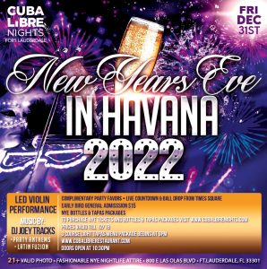 NEW YEARS EVE IN HAVANA 2022