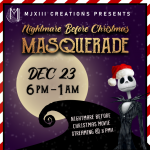 Nightmare Before Christmas Masquerade!