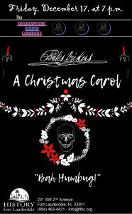 The Shakespeare Sound Company Presents A Christmas Carol LIVE at History Fort Lauderdale