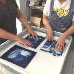 Cyanotypes on Fabric
