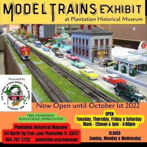 Model Trains at Plantation Historical Museum