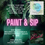 Paint & Sip at Rebel Wine Bar May 2022