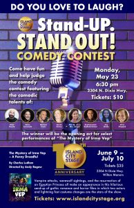 Island City Stage's Stand-UP. STAND OUT! Comedy Contest