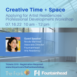 Creative Time + Space: Professional Development Workshop