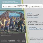 Talking Memory - Crafting Heritage: The Art of Holocaust Remembrance – A Homage to David Friedmann