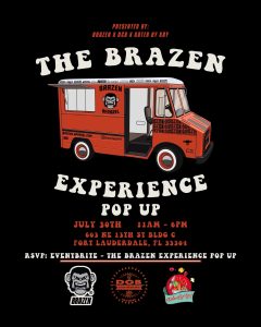 The Brazen Experience Pop Up Shop and R&B Brunch