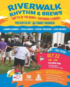 Riverwalk Rhythm & Brews III Battle of the Bands presented by Funky Buddha
