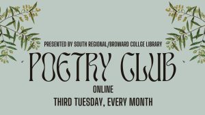 South Regional Library Poetry Club