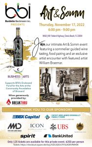 Business for the Arts of Broward Second Annual Art & Somm