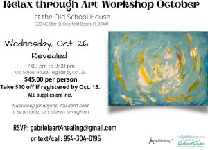 Relax through Art Workshop October