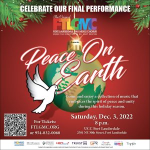 Fort Lauderdale Gay Men’s Chorus Final Performance, “Peace on Earth” Holiday Concert