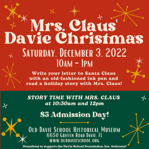 Mrs. Claus Davie Christmas