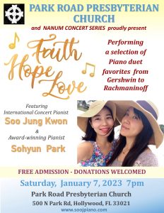Faith, Hope & Love - A Piano Duo Concert