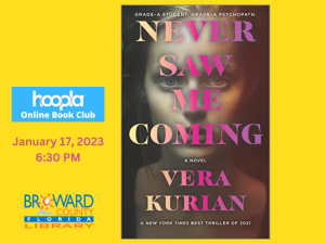 Hoopla Book Club: "Never Saw Me Coming" (In-Person)