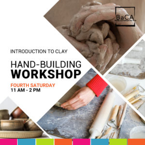 Introduction to Clay – Hand Building (Saturday)