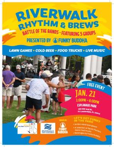 Riverwalk Rhythm & Brews IV Battle of the Bands presented by Funky Buddha