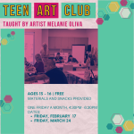 Teen Art Club at The Frank