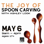 The Joy of Spoon Carving Workshop with Ashley Look