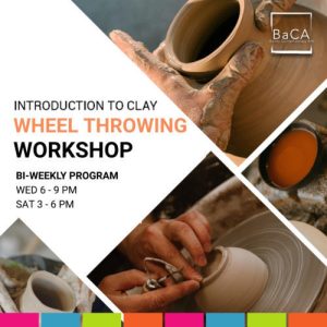 Introduction to Clay – Wheel Throwing (Wednesday)