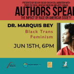 Authors Speak: Dr. Marquis Bey