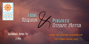 Faure's Requiem and Pergolesi's Stabat Mater