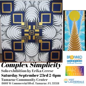 Erika Cerese presents Complex Simplicity