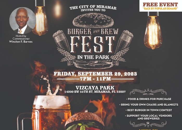 Burger and Brew Fest in the Park