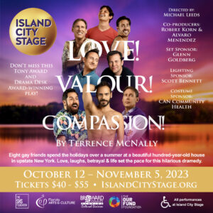 Island City Stage Presents Love! Valour! Compassion! by Terrence McNally