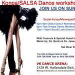 Konpa/Salsa dance Workshop & party plus