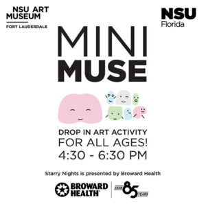 Mini Muse - FREE Art Making at NSU Art Museum