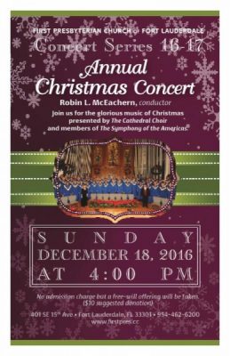 Annual Christmas Concert