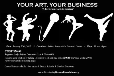 Your Art, Your Business - Artist Seminar