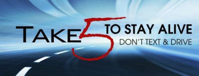 2nd Annual "Take 5 To Stay Alive" Student Video Contest
