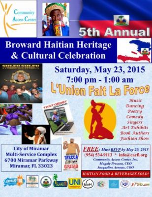 5th Annual - Broward Haitian Heritage & Cultural Celebration